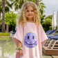 Bandana Smiley Poncho