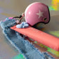 Biker Girl Key Charm