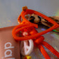 Graffiti Leopard Key Charm