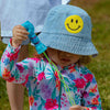 All Smiles Denim Bucket Hat