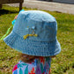 All Smiles Denim Bucket Hat