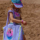 Bandana Tie Dye Smiley Beach Bag