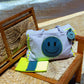 Bandana Denim Smiley Beach Bag