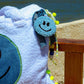 Bandana Denim Smiley Beach Bag