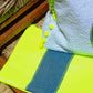Bandana Denim Smiley Beach Bag