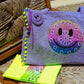 Bandana Tie Dye Smiley Beach Bag