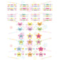 Beaded BFF School Labels
