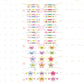 Beaded BFF School Labels