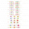 Beaded BFF School Labels