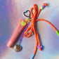 Bow Key Charm with Dali Lip Balm