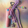 Bow Key Charm with Dali Lip Balm