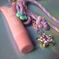 Bow Key Charm with Dali Lip Balm