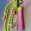 Bow Key Charm with Dali Lip Balm