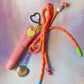 Bow Key Charm with Dali Lip Balm