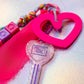 Cool Heart Key Charm