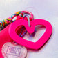 Cool Heart Key Charm
