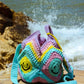 Happy Stitch Bucket Bag
