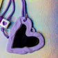Hashtag Heart Key Charm