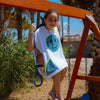 Bandana Denim Smiley Poncho