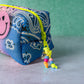 Tie Dye Bandana Puffy Pouch