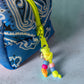 Tie Dye Bandana Puffy Pouch
