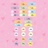 Rain-Bow Pop School Labels
