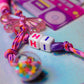 Retro Beat Key Charm
