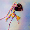 Striking Heart Key Charm