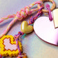 Striking Heart Key Charm