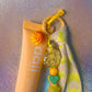 Teddy Key Charm with Dali Lip Balm
