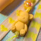 Teddy Key Charm with Dali Lip Balm