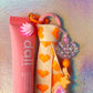 Teddy Key Charm with Dali Lip Balm