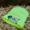 Neon Big Dreamer beanie with smiley patch