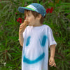 Child wearing Graffiti Smiley T-Shirt deep sea design